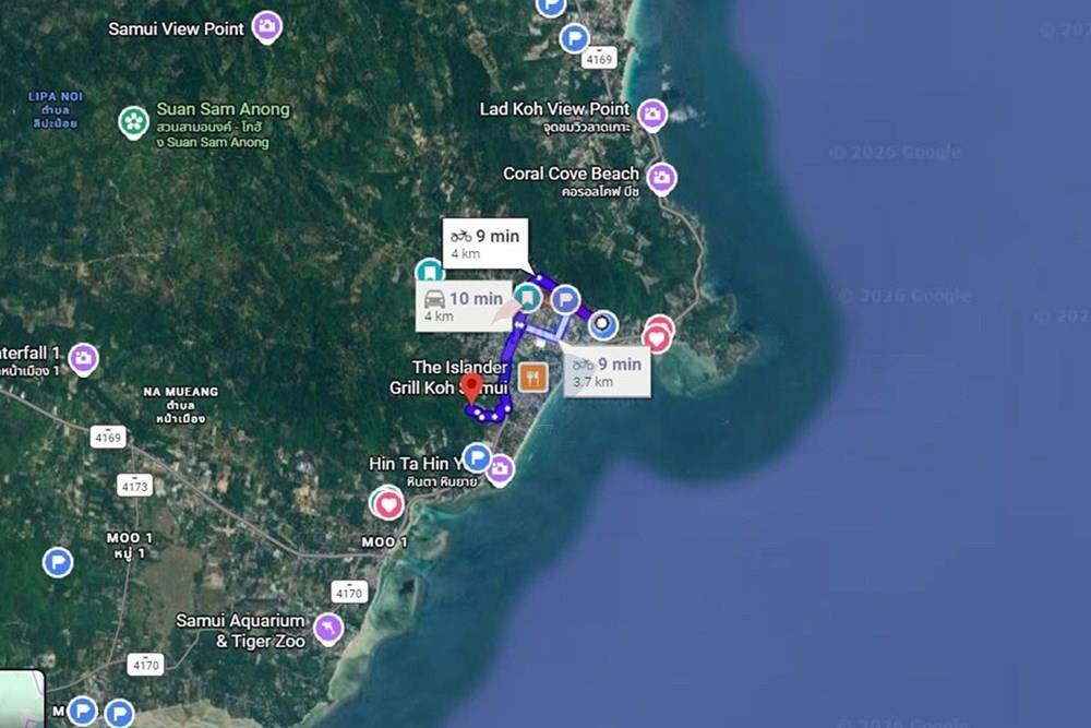 Land - Residential - For Sale - Koh Samui, Surat Thani - map land tp LIS.jpg - 920121083-65