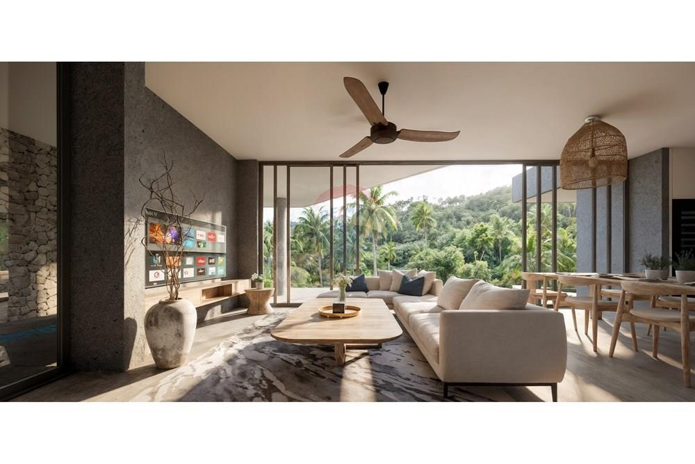 Villa - For Sale - Koh Samui, Surat Thani - Living Room.jpg - 920121001-3166