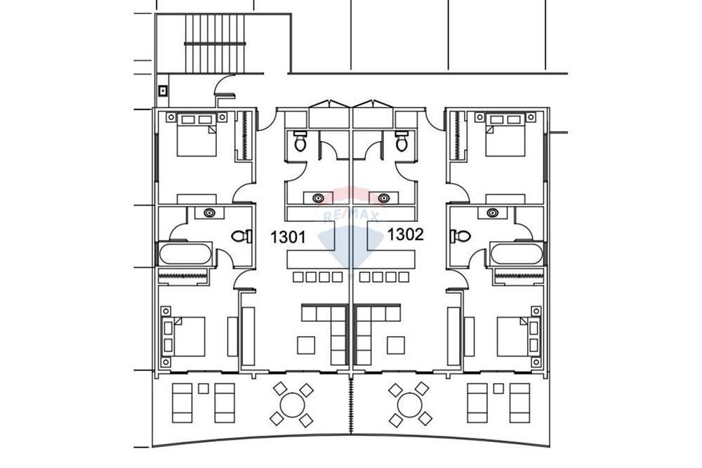 Penthouse - For Sale - Koh Samui, Surat Thani - Floor plans penthouses 1301_1302.jpeg - 920121087-15