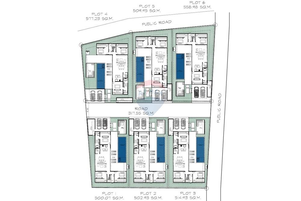 Villa - For Sale - Koh Samui, Surat Thani - Masterplan with plot no..jpg - 920121001-3515