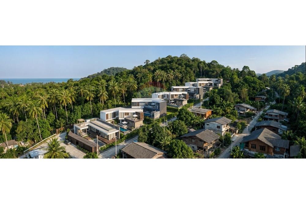 Villa - For Sale - Koh Samui, Surat Thani - Aerial perspective.JPG - 920121001-3165