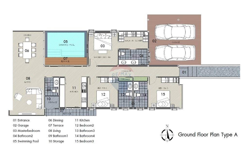 Villa - For Sale - Koh Samui, Surat Thani - Type A plan.jpg - 920121075-88
