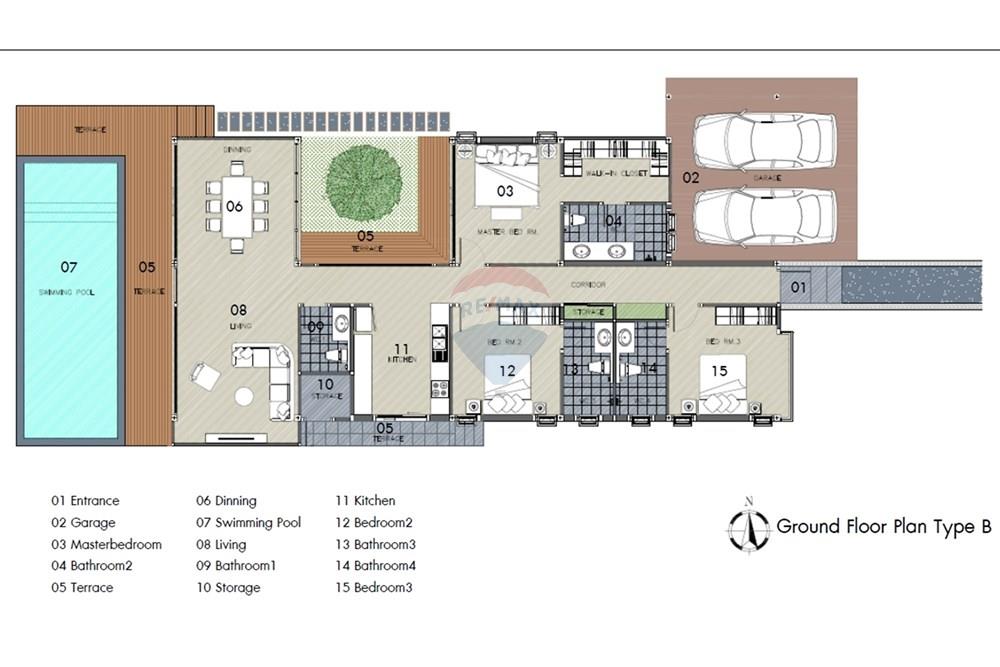 Villa - For Sale - Koh Samui, Surat Thani - Type B plan.jpg - 920121075-88