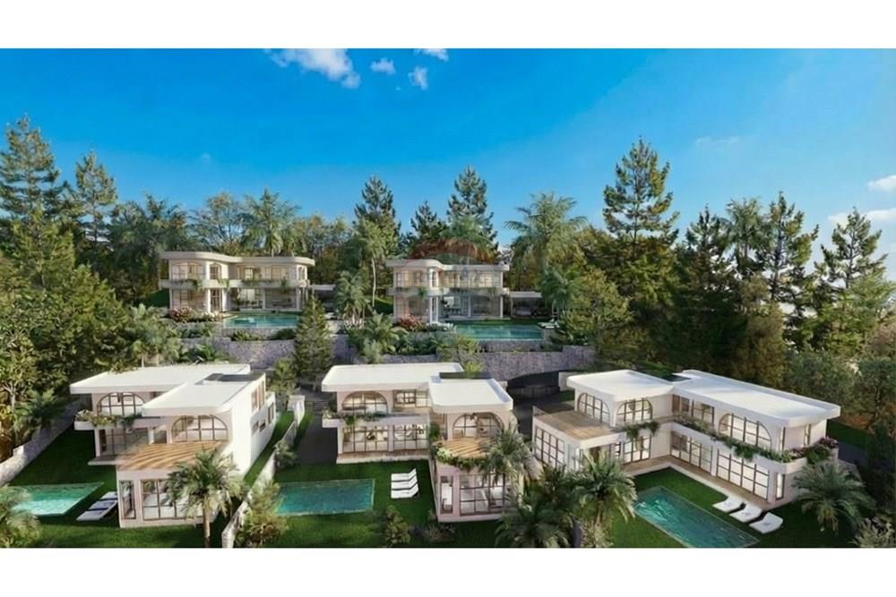 Villa - For Sale - Koh Samui, Surat Thani - masterplan with 5 villas.jpeg - 920121083-63