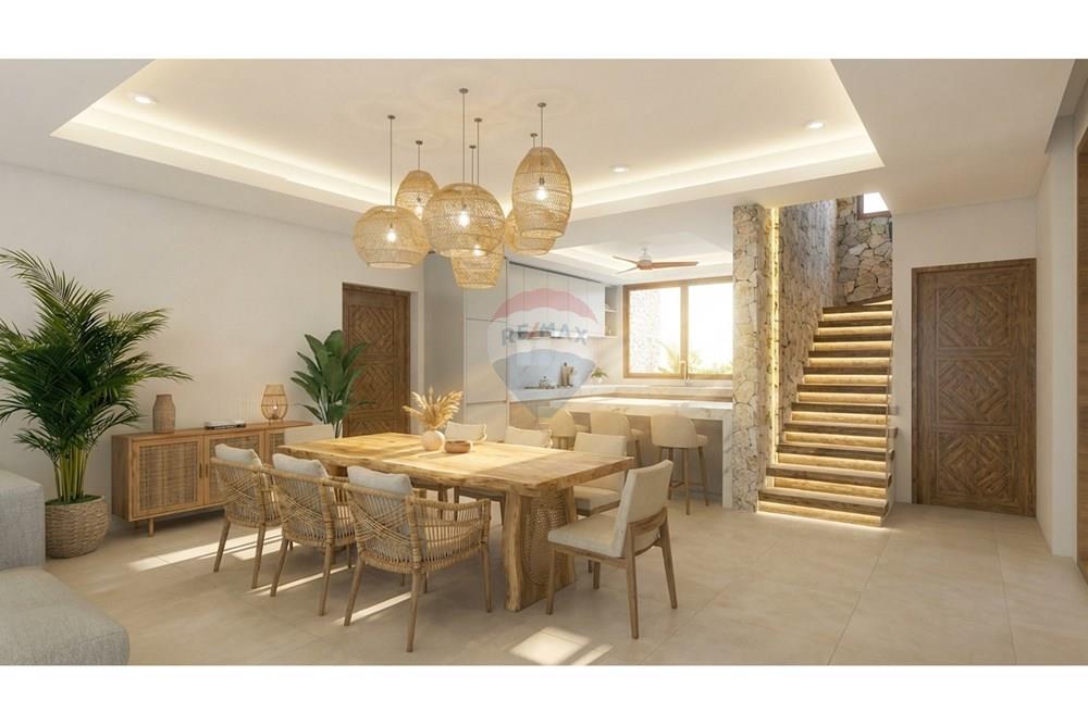 Villa - For Sale - Koh Samui, Surat Thani - Living with kitchen.jpeg - 920121083-63