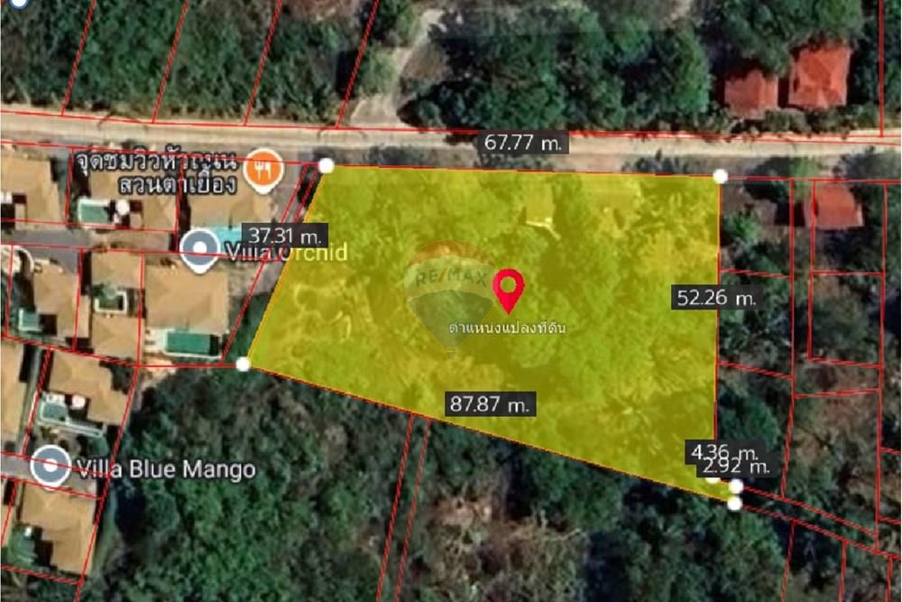 Land - Residential - For Sale - Koh Samui, Surat Thani - land shape.jpg - 920121075-97