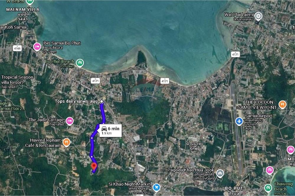 Land - Residential - For Sale - Koh Samui, Surat Thani - maps location.jpg - 920121075-92