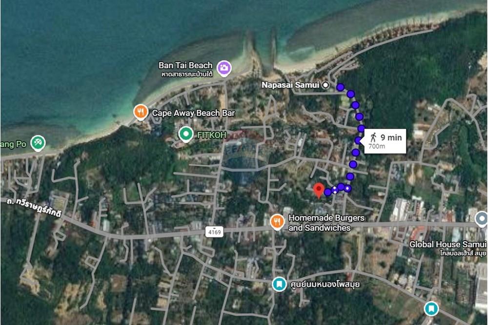 Villa - For Sale - Koh Samui, Surat Thani - Google map walking distance.jpg - 920121083-79