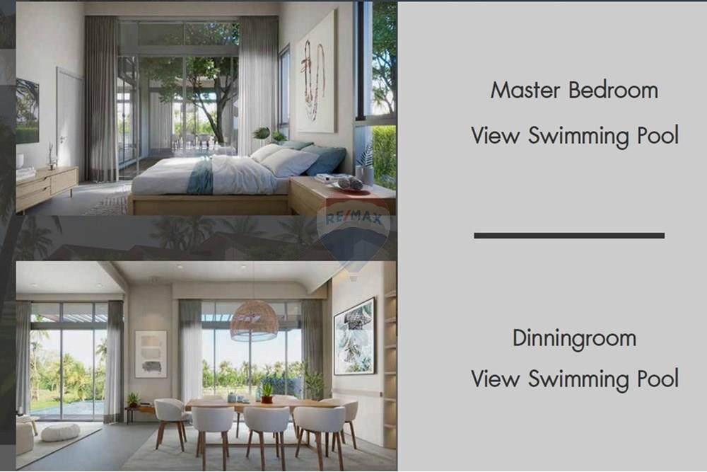 Villa - For Sale - Koh Samui, Surat Thani - master bedroom and dining.jpg - 920121075-88