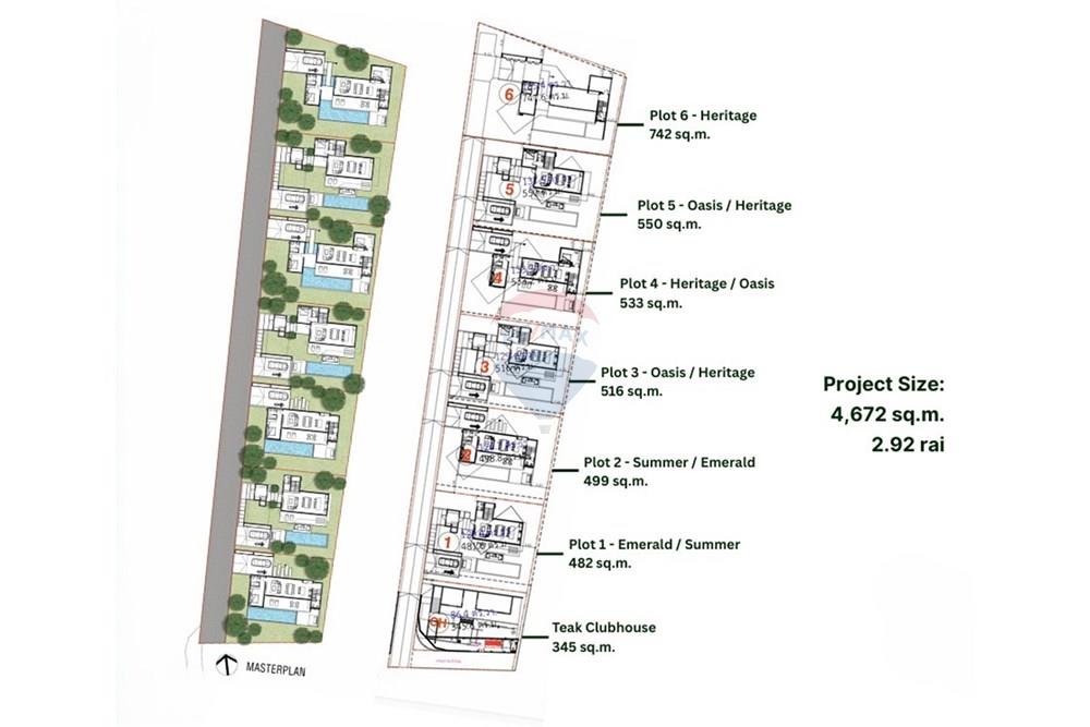 Villa - For Sale - Koh Samui, Surat Thani - Master Plan.jpg - 920121001-3163