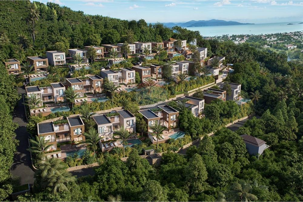 Villa - For Sale - Koh Samui, Surat Thani - Whole project render.jpeg - 920121001-3170